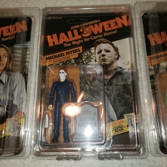 Halloween Set of 3 Fright Rags Figures - Picture 9 of 10